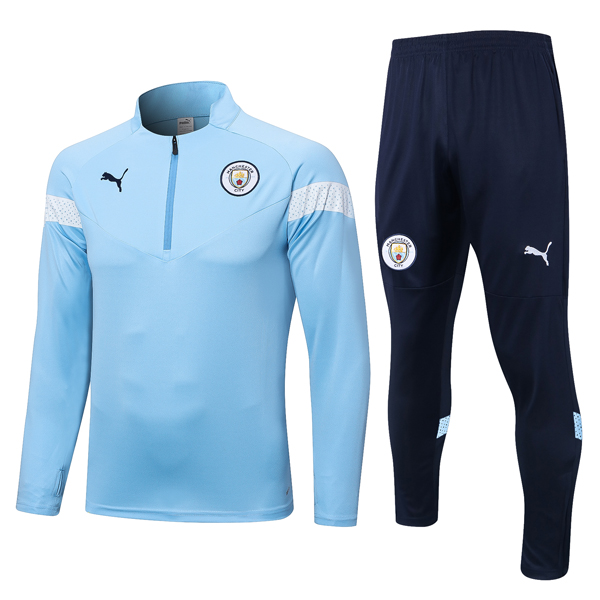 Sweatshirts Manchester City 2022-2023 Blau